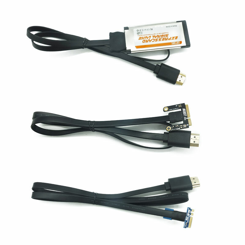 PCI-E EXP GDC tarjeta de vídeo externa para ordenador portátil, estación de acoplamiento para tarjeta gráfica, Mini interfaz PCI-E / NGFF / Expresscard
