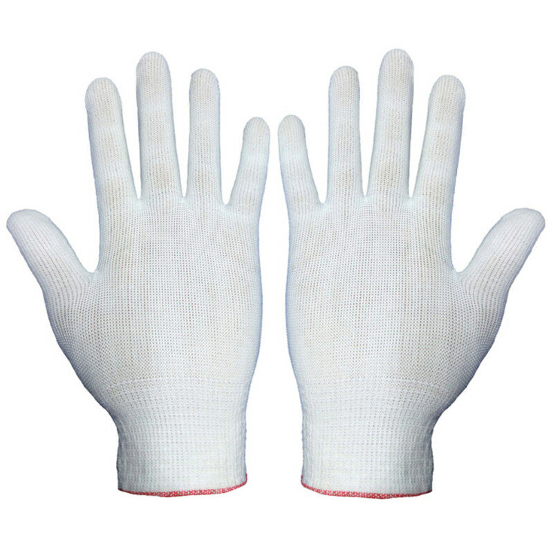 Guantes antiestáticos para protección de dedos, guantes de trabajo electrónicos ESD de Pu, recubiertos de dedos, PC, 2 uds.