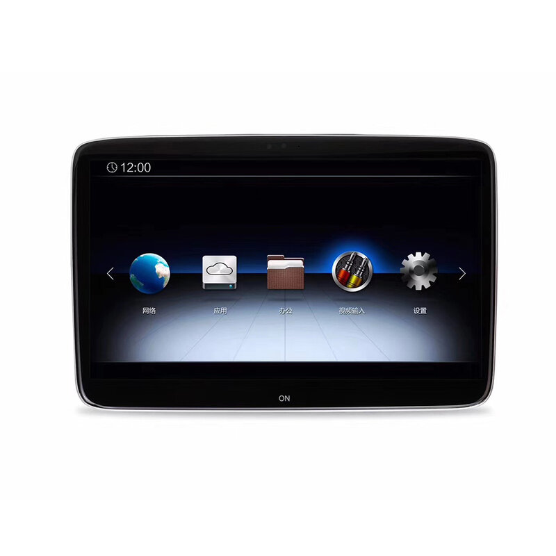 Plug and play 11.6 "sistema de entretenimento do assento traseiro do carro para mercedes android 10.0 1080p 4k wifi bluetooth-compatível vídeo da tevê do carro