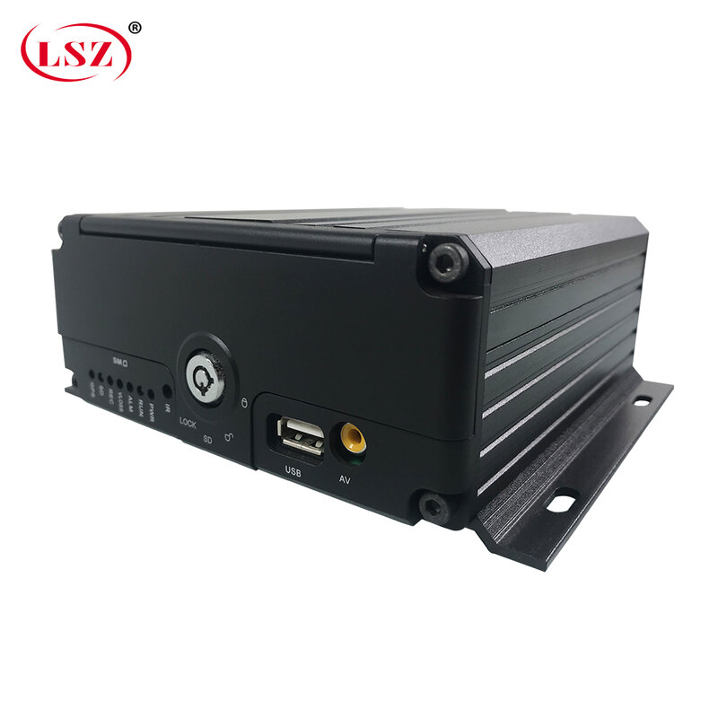 LSZ-grabador de vídeo Mdvr GPS, sistema de seguridad de disco duro, detección de movimiento, vigilancia móvil