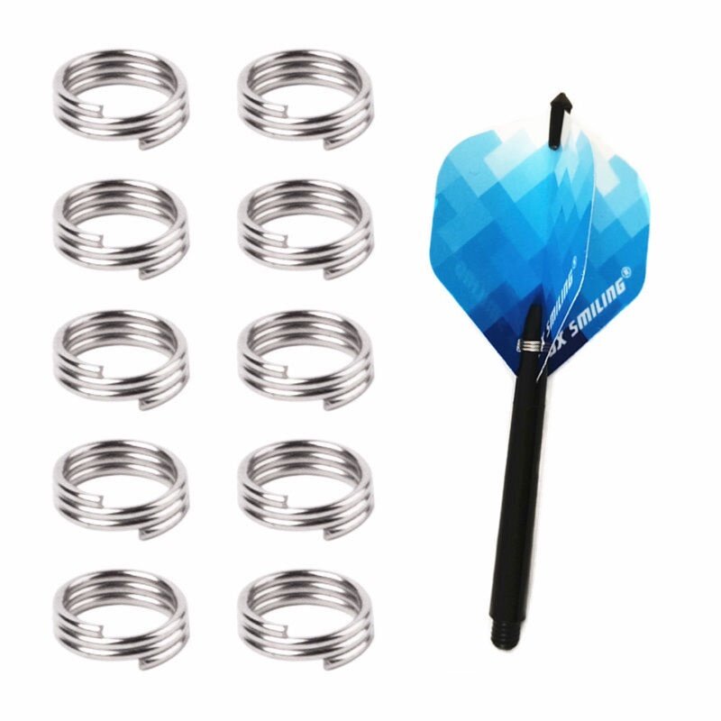 Nylon Dart O-Ring para dardos, eixos acessórios, 100pcs
