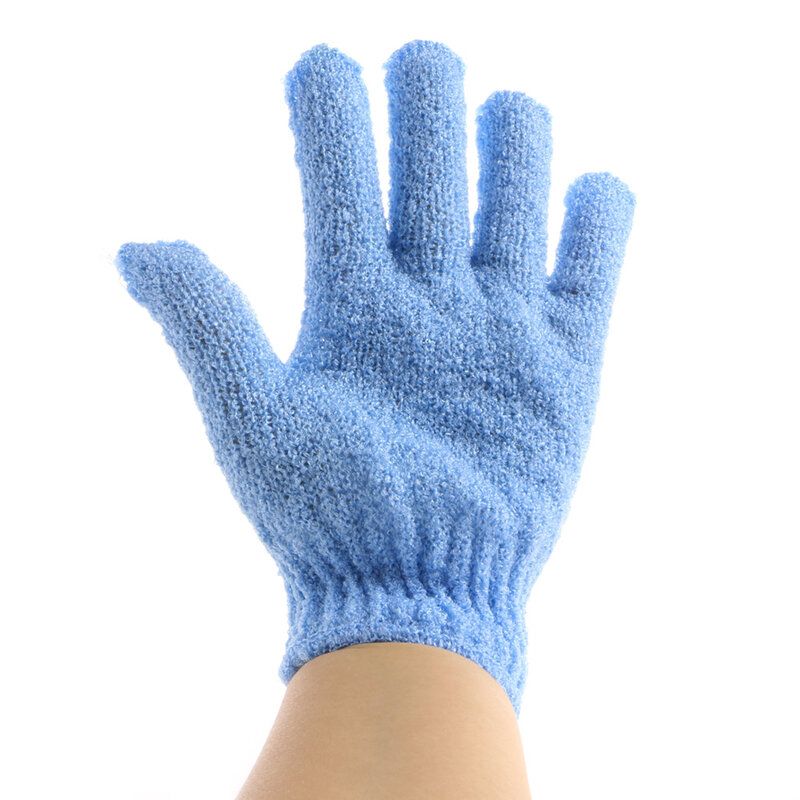 1Pc Bath Glove Exfoliating Wash Skin Spa Massage Shower Scrub Scrubber A0NC