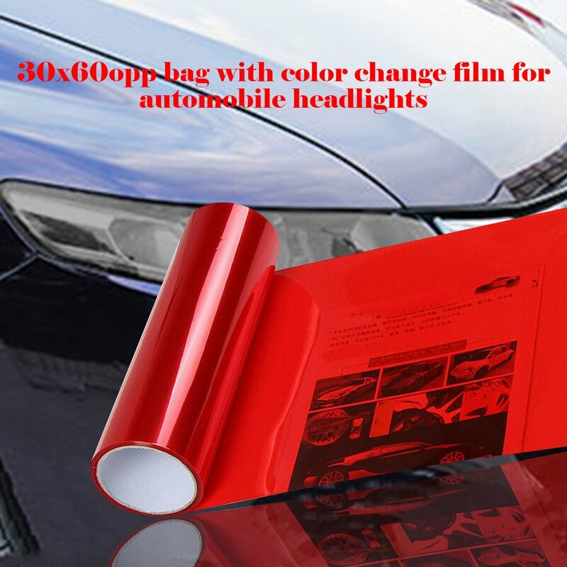 Hot selling Car Headlight Taillight Tint Vinyl Unique Film Sticker Car Headlight Color Changing Film Taillight Fog Light Sticker
