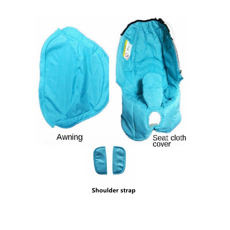 Substituir acessórios de carrinho para doona mosquito net capa chuva saco viagem couro footmuff capa almofada algodão à prova de poeira assentos carro