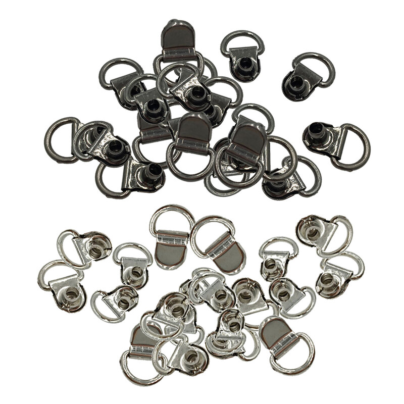 20pcs Boot Hooks Lace Fittings With Rivets for Repair/Camp/Hike Accessories