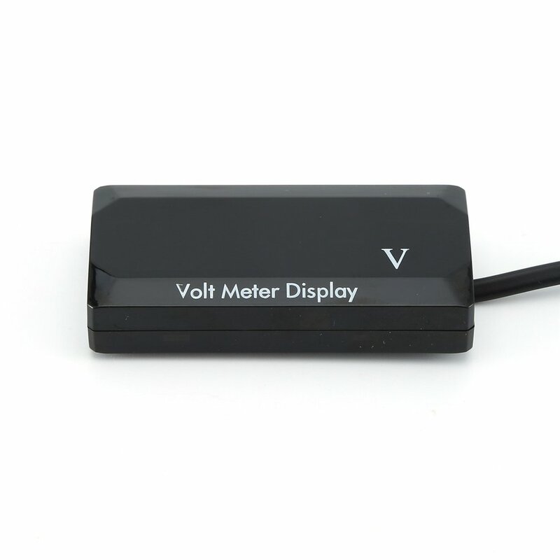 Display LED Mini Digital Panel Voltmeter Meter Tegangan Volt Tester Perlindungan Koneksi Terbalik 12V untuk Mobil Motor