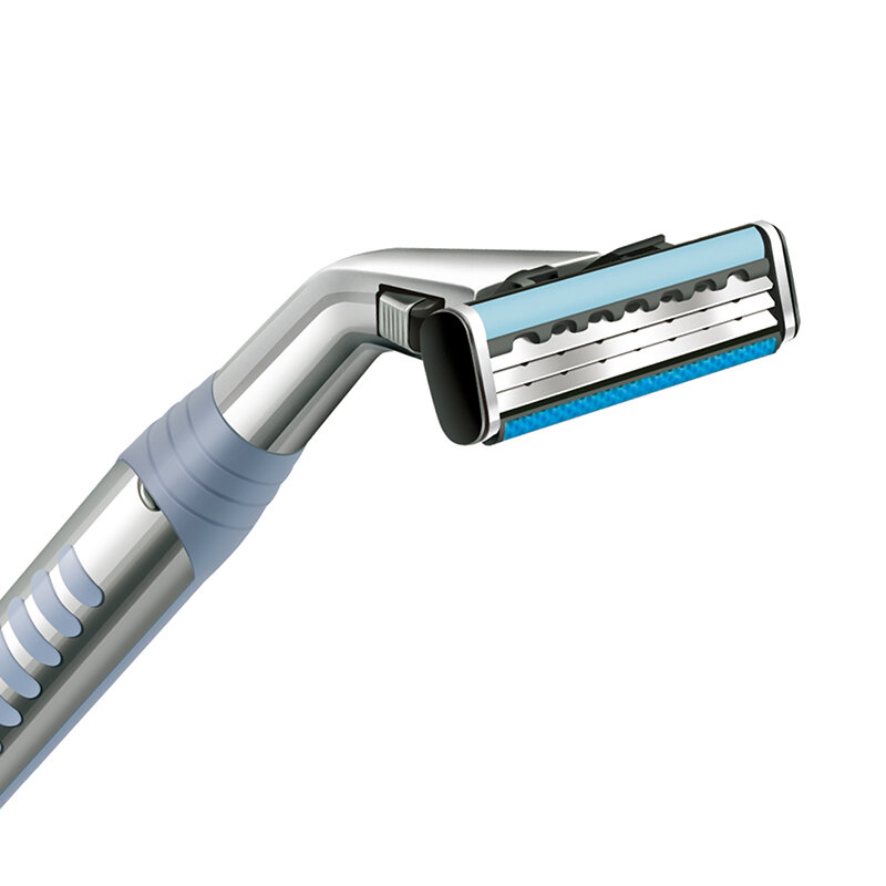 Gillette lâminas de barbear sensor excel lâminas de barbear cabeça de substituição para vector 3 men lâminas de barbear 5 pcs/pacote