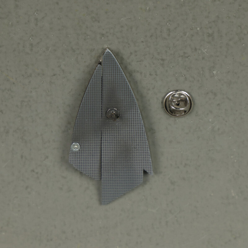 Estrela cosplay trek comando divisão emblema da frota estelar pinos ciência engenharia médica broche de metal acessórios adereços traje