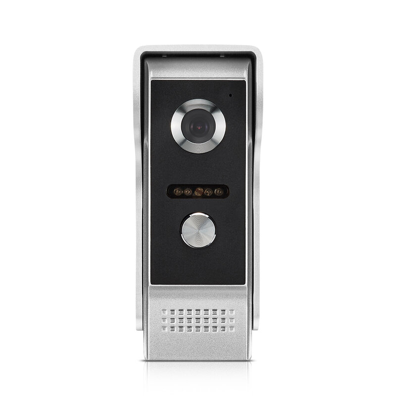 4.3 Inci Video Kabel Pintu Telepon Sistem Interkom Visual Bel Pintu dengan IR Malam Vison 700TVL Kamera Luar Ruangan untuk Pengawasan Rumah