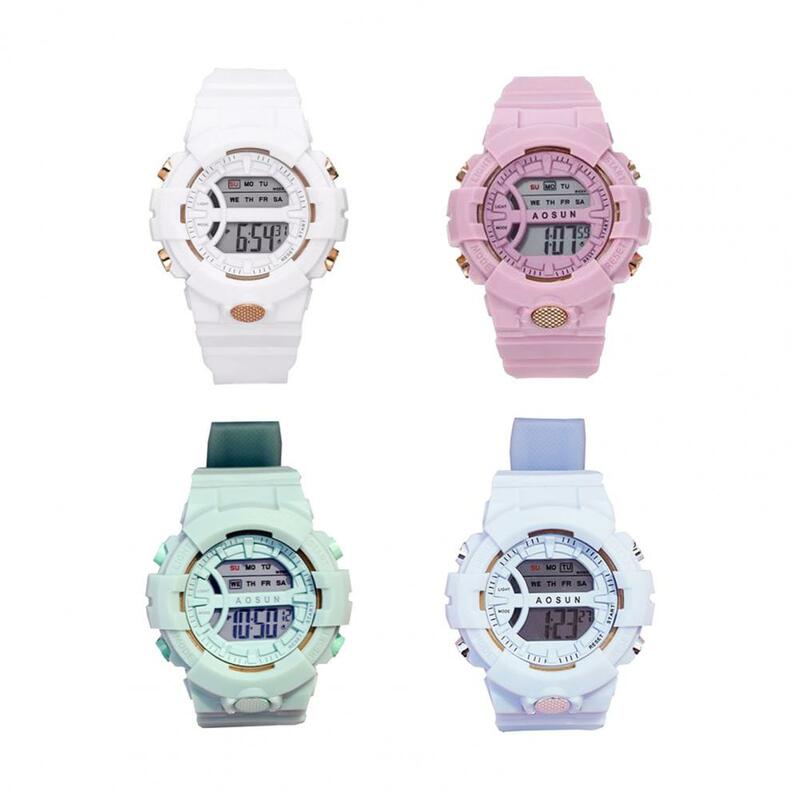 Electronic Watch Digital Display Multifunctional Portable Wrist Watches Clocks for Sports