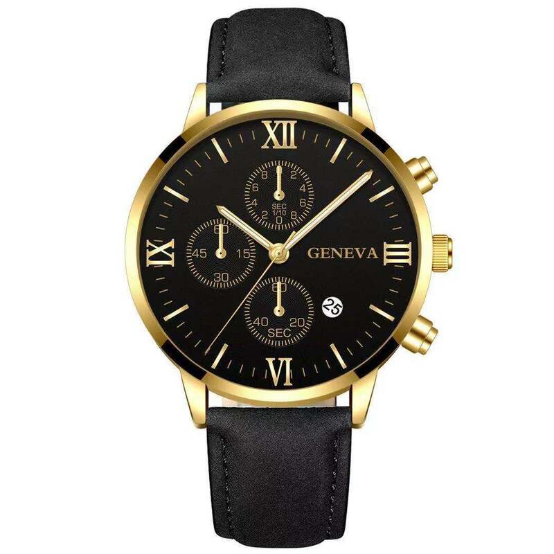 Venda quente 2021 homens moda casual relógios de quartzo pulseira de couro estilo de negócios relógio de pulso relogio masculino reloj hombre montre