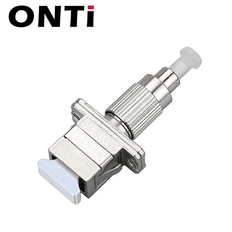 ONTi-acoplador de fibra FC-SC, adaptador de fibra óptica híbrido SM, modo único, APC MM