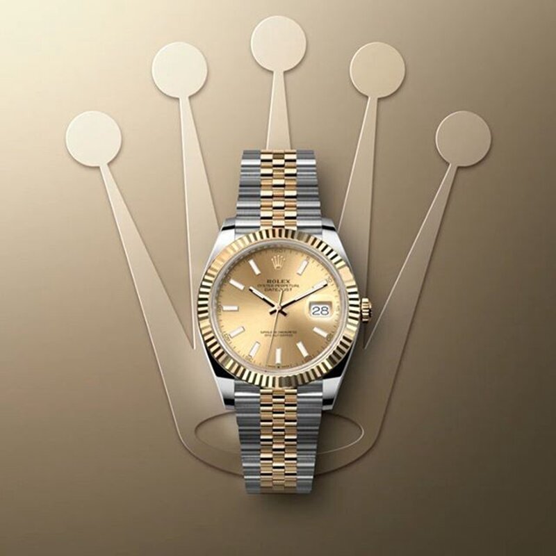 Montres pour dames et hommes-loisirs mode Datejust affaires luxe montre mécanique personnalisé saphir montre mécanique 793