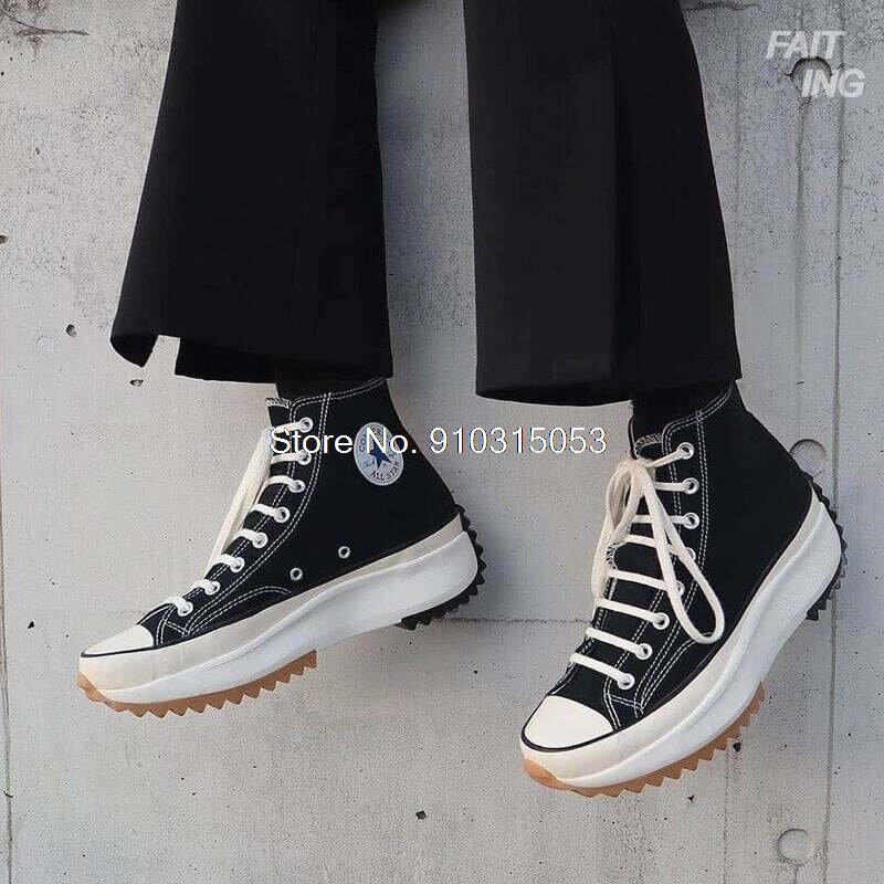 2020 NEW Converse X JW Anderson Run Star Hike Platform High Top White SNEAKERS Woman Shoes Casual Fashion 164840C