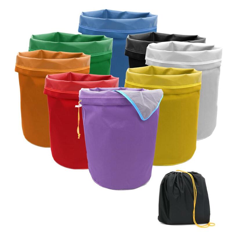 Kit de sacos de filtragem com extrator de essência, 1 galão, 5 galões, bolhas de gelo, conjunto com tela de pressão livre e saco de armazenamento
