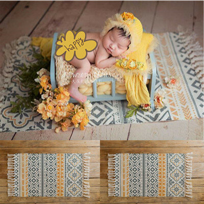 Neugeborenen Fotografie Requisiten Wrap Baby Decke Fotografie Hintergrund Fotografie Teppich Zubehör