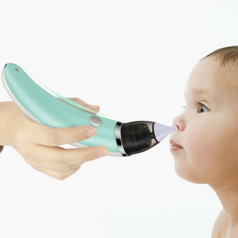 Aspiratore nasale elettrico per neonati aspiratore nasale sicuro elettrico detergente nasale assorbimento nasale per neonati ragazzo ragazze