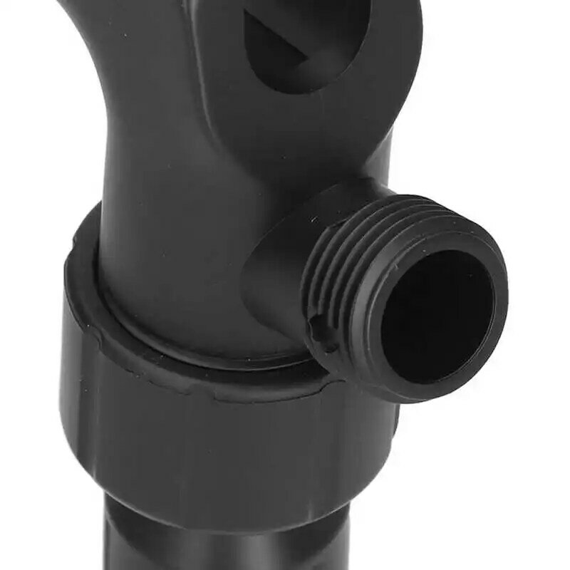 Universal Black Shower Arm Holder for Handheld Showerhead Adjustable Shower Arm Mount Bracket