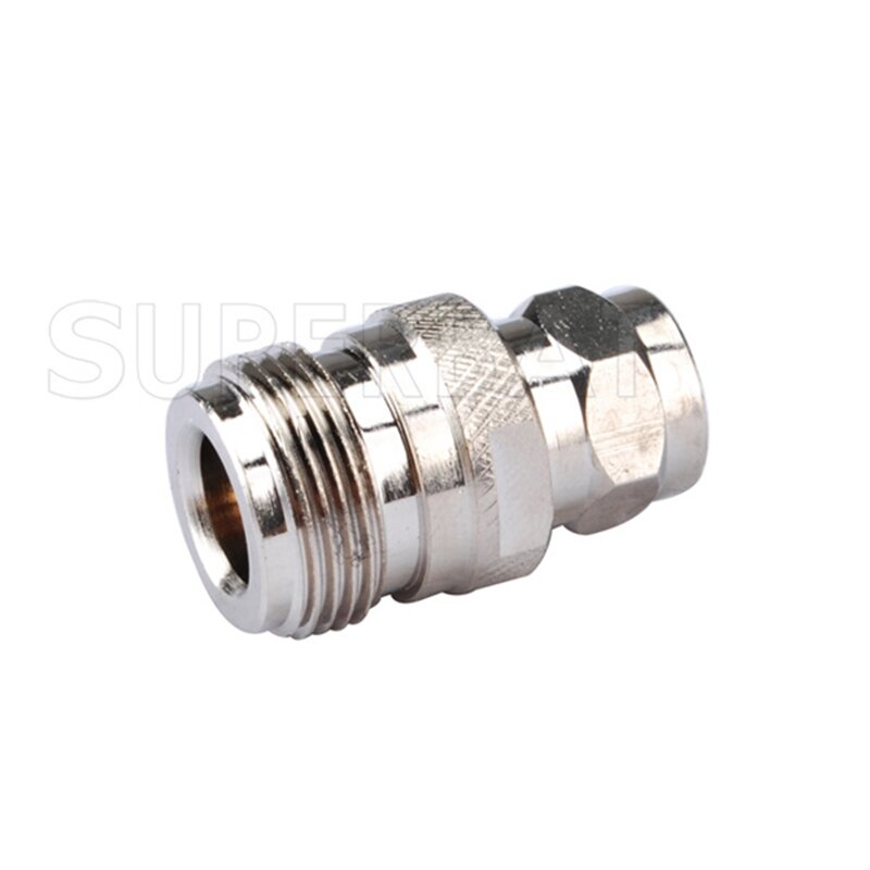 Superbat 5pcs N-F Adapter N Female to F Male Straight RF Coaxial Connector