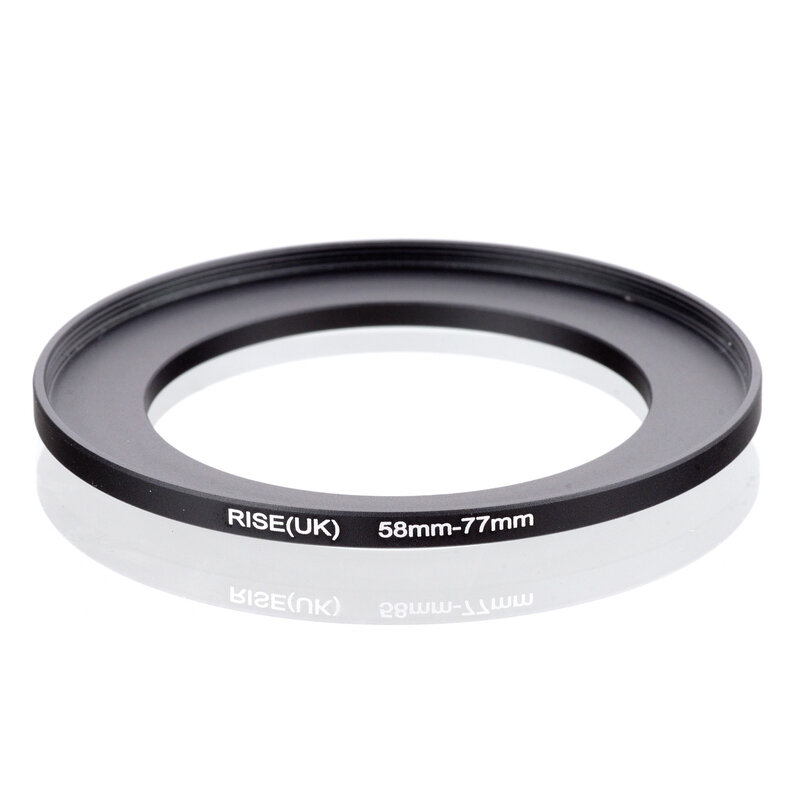 Aumento (reino unido) 58mm-77mm 58-77mm 58 a 77 intensifique o adaptador do anel de filtro