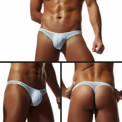 New Hot Sale10 Styles Men's Underwear T-Back G-String Briefs Sexy Breathable Tangas Thong Lingerie Fashion Breathless Thong Male