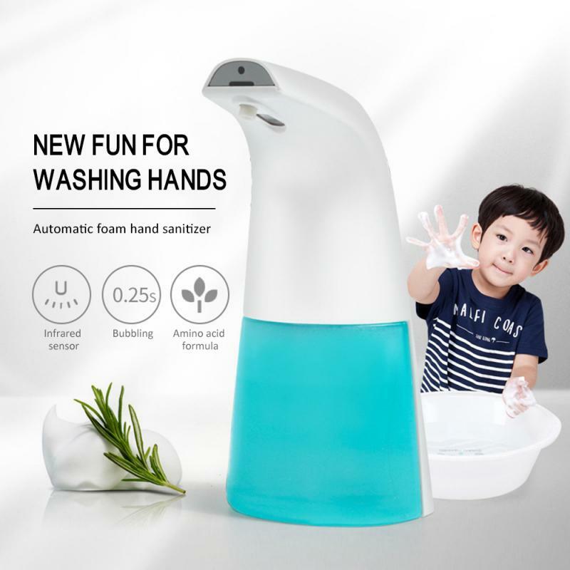 Touchless Infrared Automatic Induction Foam Washing Soap Dispenser Touchless Handsfree Hand Washing Machine For Kicthen Bathroom