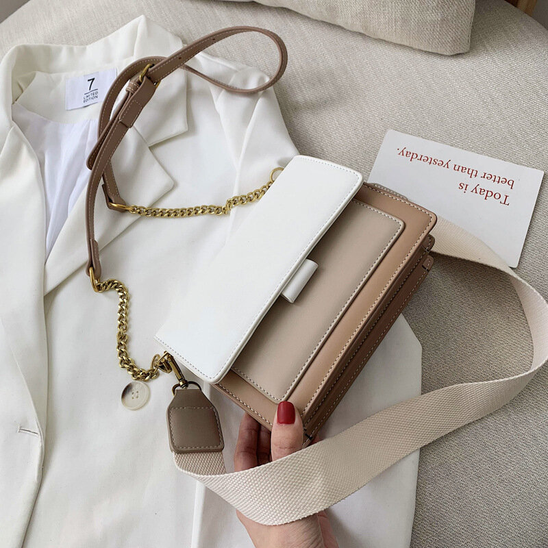 Mode Sommer umhängetaschen für frauen 2020 luxus geldbörsen und handtaschen Schulter Messenger Tasche Koreanische Kleine Klappe bolsos mujer