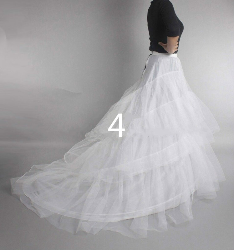 2019 New Hot Sell Many Styles Bridal Wedding Petticoat Hoop Crinoline Prom Underskirt Fancy Skirt Slip In Stock