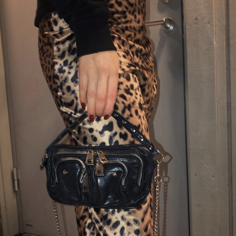 Сумки через плечо леопардовые женские, роскошные дизайнерские дамские сумочки, мессенджеры на плечо для женщин, 2020