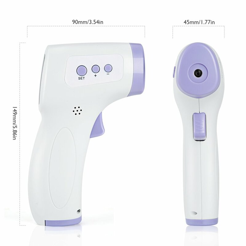 Nicht-Kontaktieren Infrarot Stirn Thermometer Für Erwachsene Und Kinder Mit Lcd Display Digitale Laser Temperatur Werkzeug