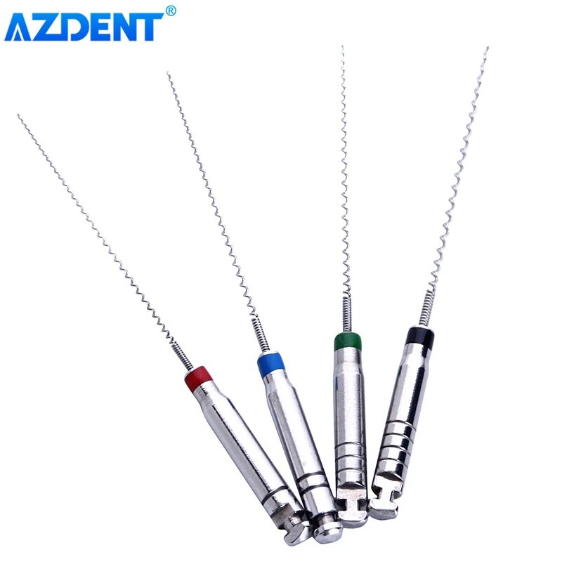 AZDENT 치과용 근관 드릴 게이트 글라이드 피소 리머 로타리 페이스트, 32mm 25mm, 엔진 사용, 스테인레스 스틸 엔도 파일