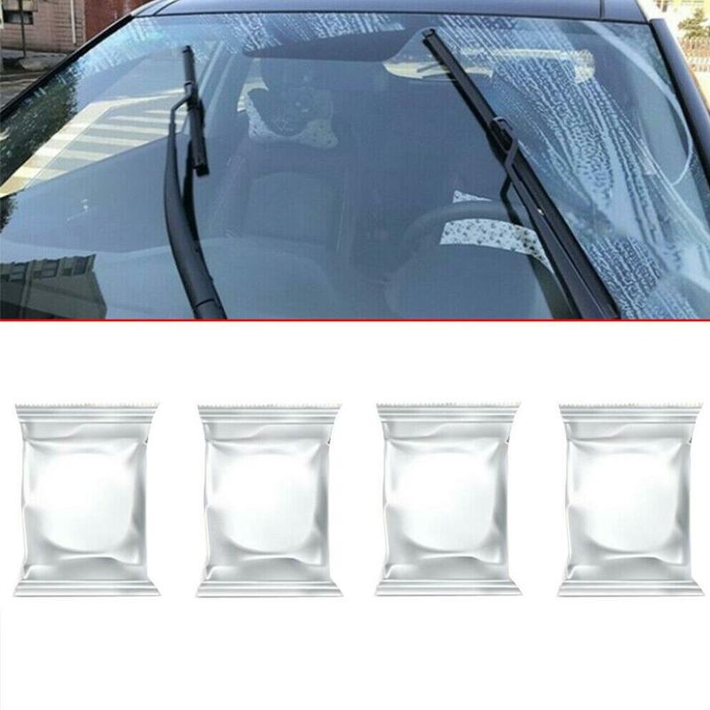 1Pcs เม็ดเม็ดกระจกรถยนต์ทำความสะอาดกระจก Wiper Cleaner