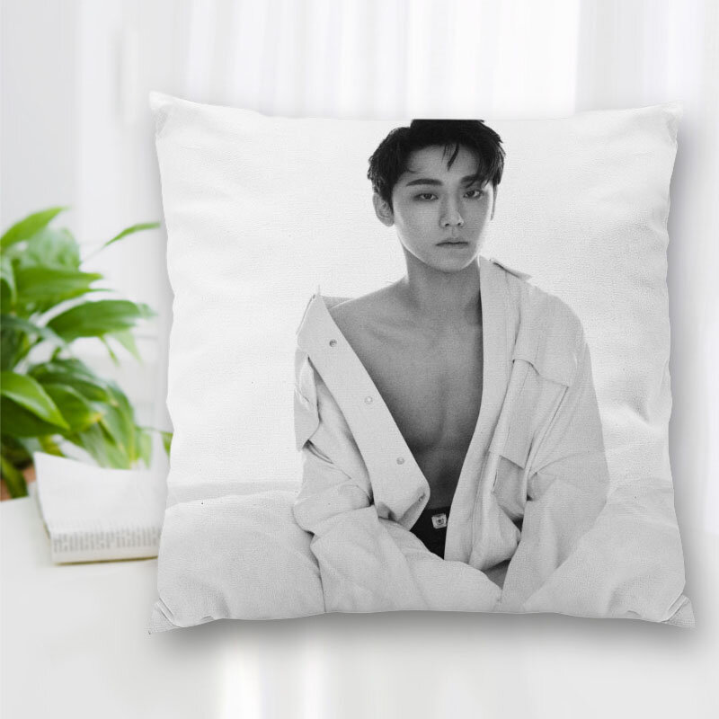 Пользовательский актер Lee Do-Hyun, Наволочка на подушку, декоративная подушка из полиэстера, чехол для подушки, квадратный Чехол 40x40 см
