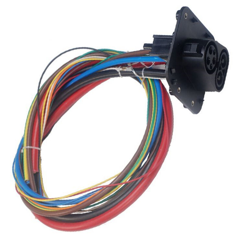 Car Charging Connector CCS 1 Combo 1 Socket DC EV Charger 80A 125A 150A 200A IEC 62196-3 Inlet With I Meter Cable