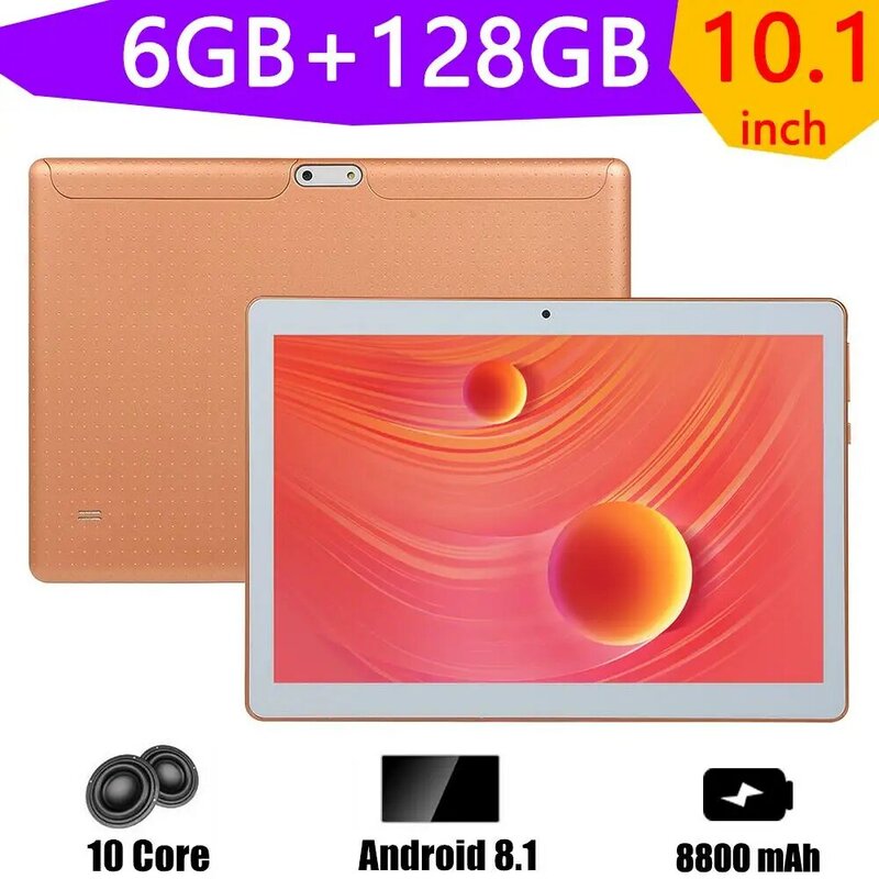 Sale10-tablet android 9. 0 10 core 6gb + 8.0 gb rom, câmera dupla 5mp, sim, pc, wi-fi, mirco, usb, gps, 4g, telefone bluetooth, imperdível