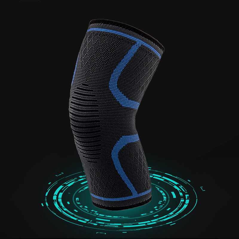 Unisex Nylon Sports Knee Pads Elastic Compression Support Running Fitness Kneecap Outdoor Exercise Protector
