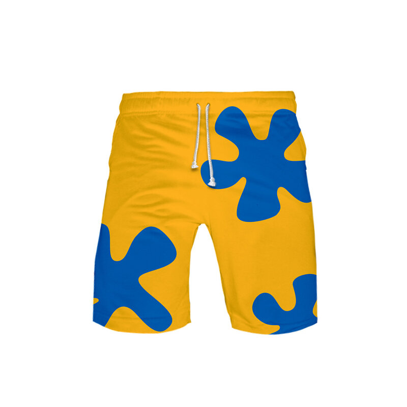 3D อะนิเมะ Patrick Star Board กางเกงขาสั้นฤดูร้อนใหม่ Quick Dry Beach ว่ายน้ำกางเกงขาสั้นผู้ชาย Hip Hop สั้นกางเกงชายหาดเสื้อผ้า