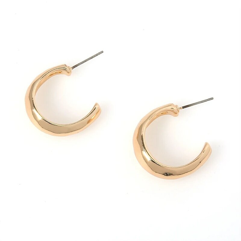 JEWDY Mode Party Hochzeit Einfache Stud Ohrringe für Frauen Mädchen Silber Farbe Geometrie Ohr Clip Schmuck 2020 Neue Ankunft
