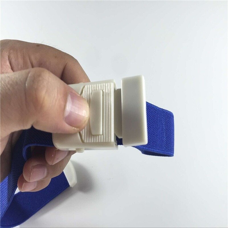 Torniquete a presión ABS de 2,5 cm x 40cm, hebilla de emergencia médica de liberación rápida, cinta portátil ajustable, accesorios de emergencia para exteriores