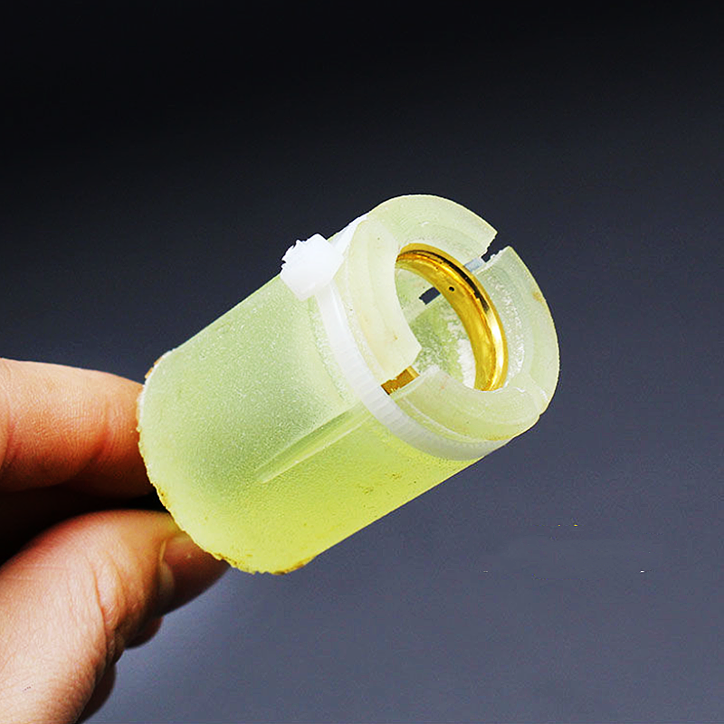 Agaat Jade Ring Vaste Staaf Polijsten Gereedschap Slijpen Conische Mouw Vaststelling Verwerking Tool Siliconen Doorn Innerlijke Buiten Houder