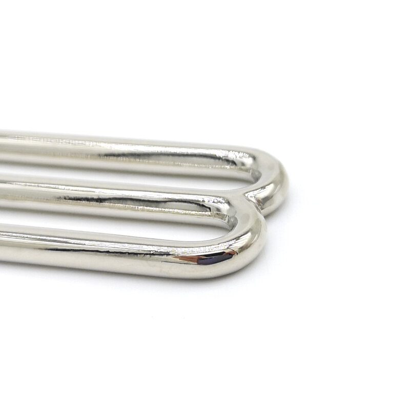 ZENTEII Lingerie a forma di 8 in metallo regolabile reggiseno per cucire anelli fibbia Triglides rotondi scivoli in tessuto per cinturino in pelle artigianale