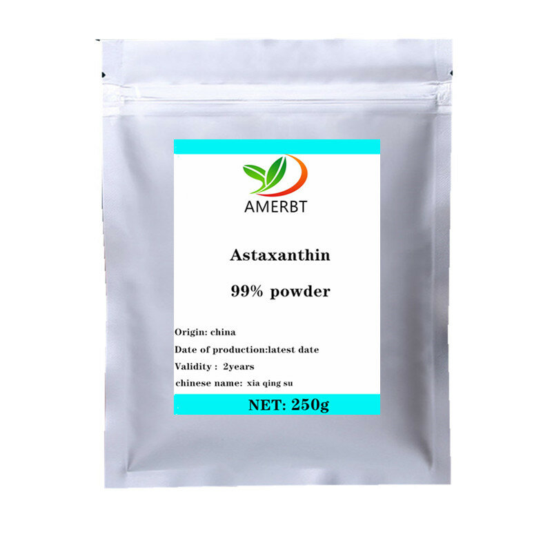 2020 SOST  Haematococcus Pluvialis 99% Astaxanthin Powder high quality without additives, anti-wrinkle delaying senescence