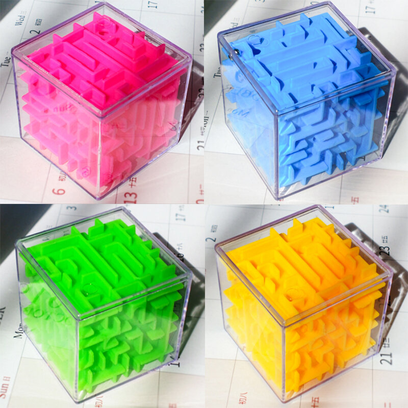 Spaß Wissenschaft und Bildung entspannen Spielzeug Anti stress Kinder Intelligenz Labyrinth Puzzle Lernspiel zeug 3D Labyrinth Geschenk für Kinder