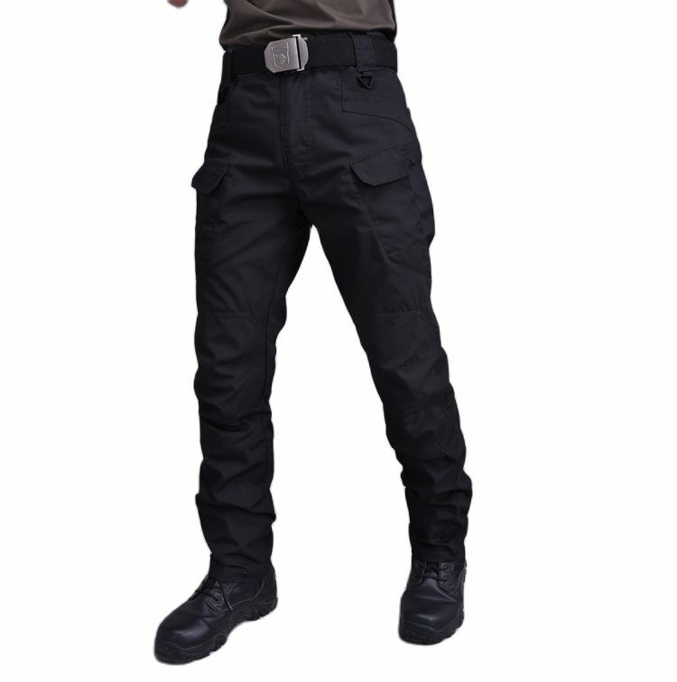 Pantalones tácticos para hombre, Pantalón Cargo de poliéster del ejército de las fuerzas
