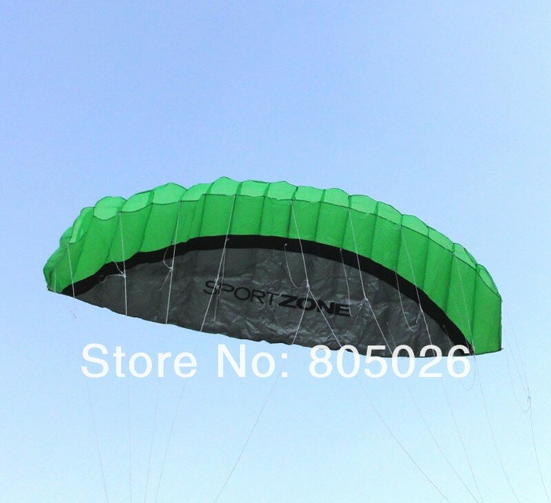 Gratis Ongkir 2.5M Dual Line Stunt Power Kite Kite Parafoil Kite Surf บินกลางแจ้งสนุกกีฬา Kites Kiteboard โรงงาน koi
