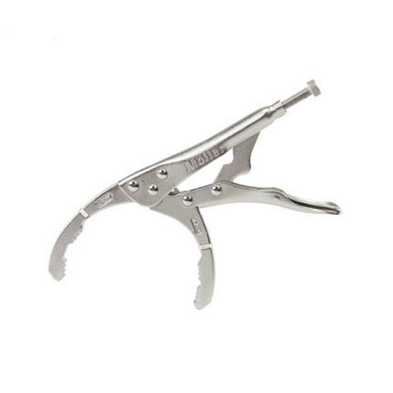 Engine Oil Grid Wrench Clamp Type Filter Element Filter Disassembly Pliers 1pc