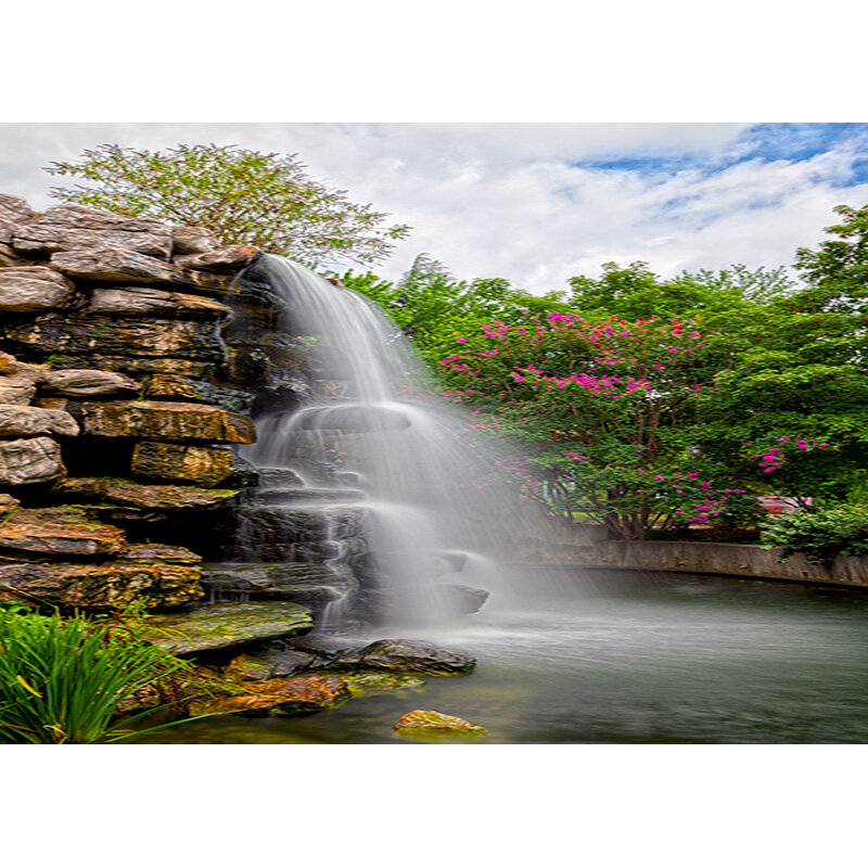 SHENGYONGBAO – arrière-plan de photographie de paysage naturel de cascade, arrière-plan de photographie de Portrait, accessoires de paysage de printemps