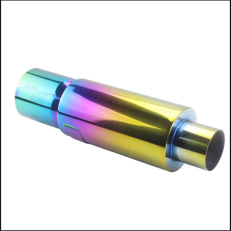 Car motorbike Exhaust systems Muffler Tip Universal Stainless steel ID 51MM 57MM 63MM outlet 90mm styling Silencer tail pipe