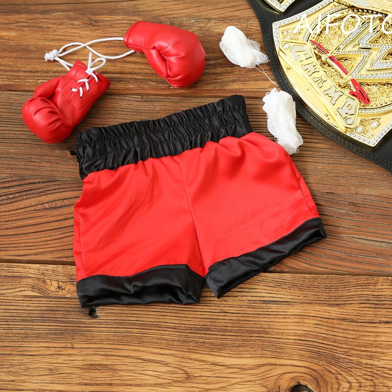 Grand gant de boxe de simulation, 10cm, pendentif de salle de boxe, drapeau de match, mini petit gant décoré, porte-clés
