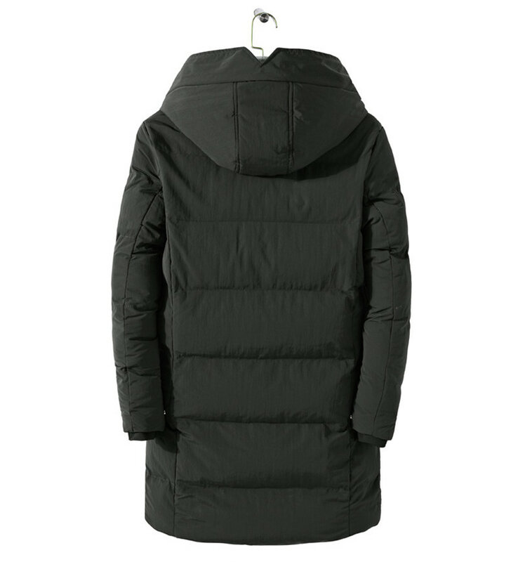 Casaco de algodão acolchoado 2020 inverno novo quente masculino com capuz de comprimento médio estilo coreano casaco de algodão grosso